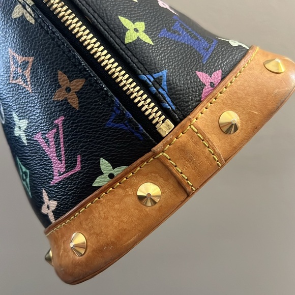 Louis Vuitton Monogram Multicolor Coated Canvas Top Handle Bag - Picture 7 of 16